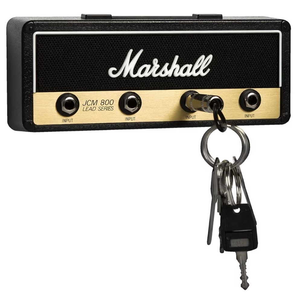 Marshall - Standard Jack Rack with 4
Guitar Plug Keychains KEY STATION NIB